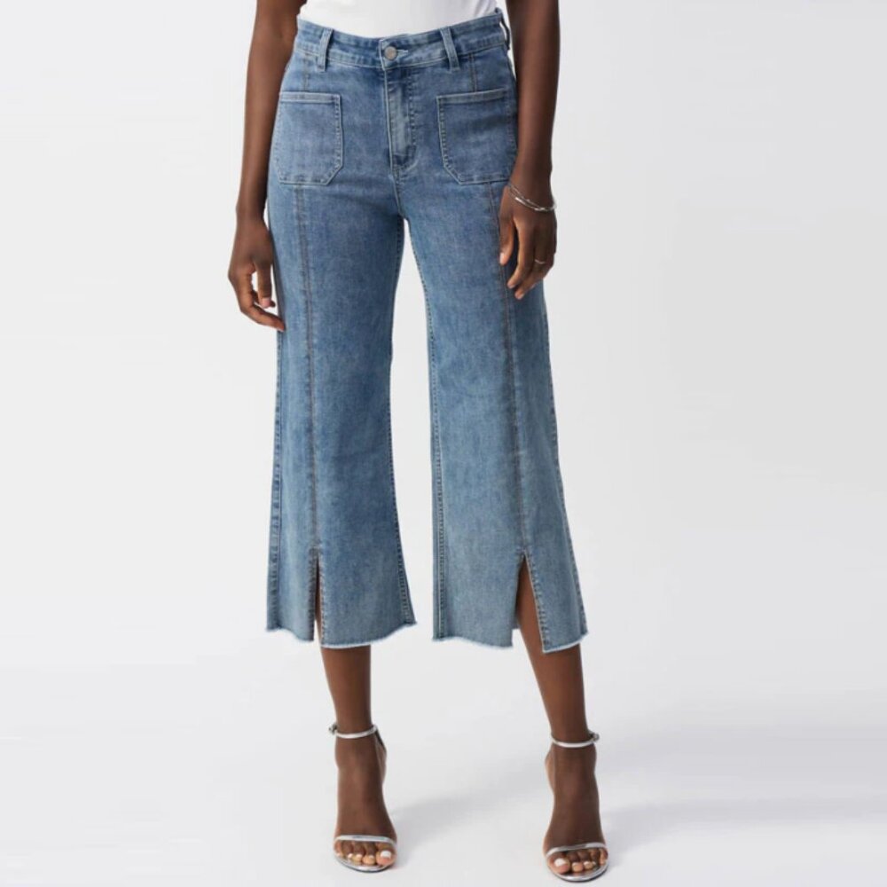Joseph Ribkoff Rhinestone Stripe Jean, 2